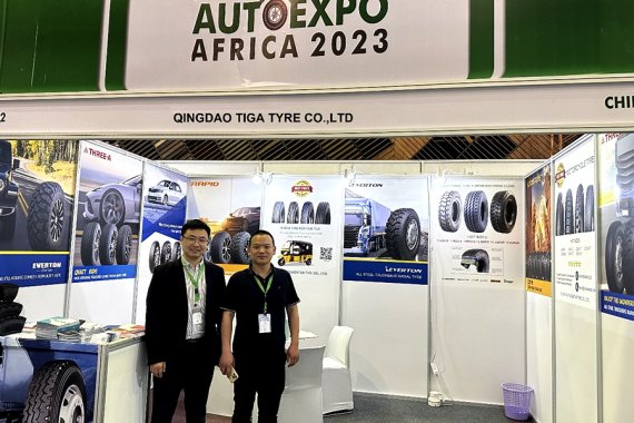 2023.5.4 TIGA TYRE presente en la 24ª AUTOEXPO AFRICA 2023